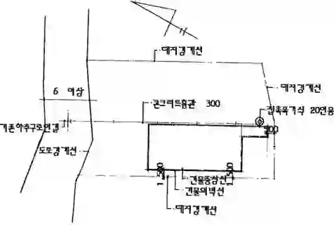 두포리교회 배치도 이미지